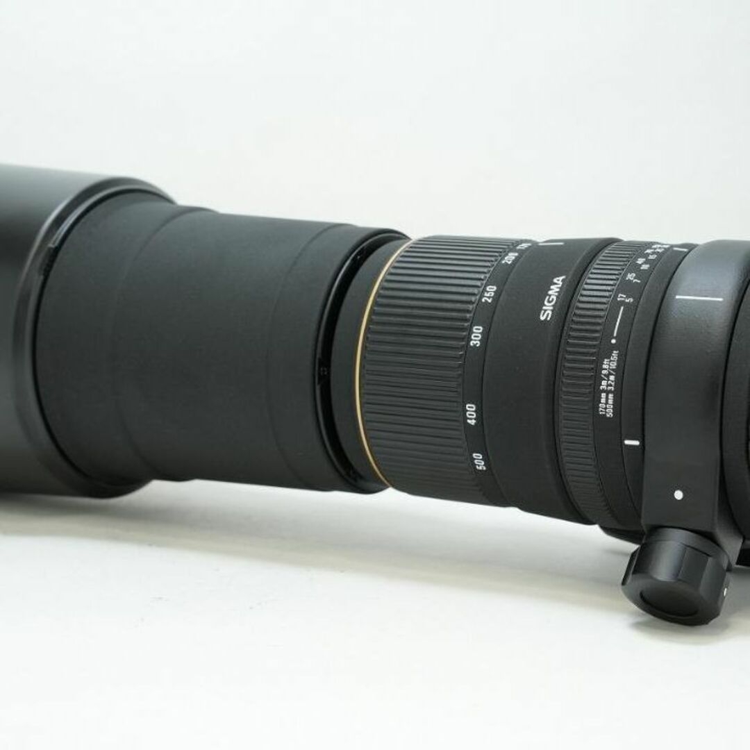 SIGMA(シグマ)の◤キャノン用 超望遠　SIGMA 170-500mm F5-6.3 APO DG スマホ/家電/カメラのカメラ(レンズ(ズーム))の商品写真