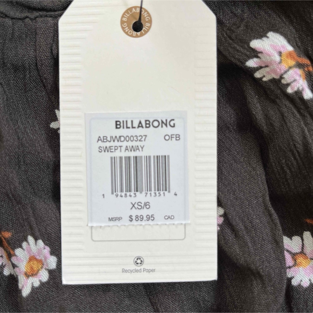 billabong(ビラボン)の新品未使用❣️billabongビラボンワンピース レディースのワンピース(ロングワンピース/マキシワンピース)の商品写真