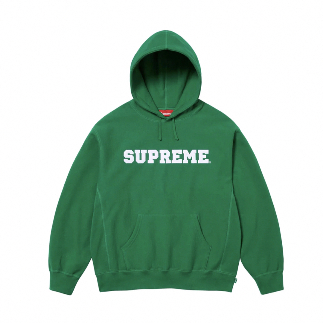 Supreme Collegiate Hooded Sweatshirt M自身購入の国内正規品未使用です