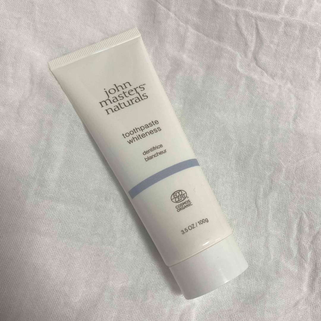 John Masters Organics(ジョンマスターオーガニック)の【新品未使用】john masters naturals toothpaste コスメ/美容のオーラルケア(歯磨き粉)の商品写真