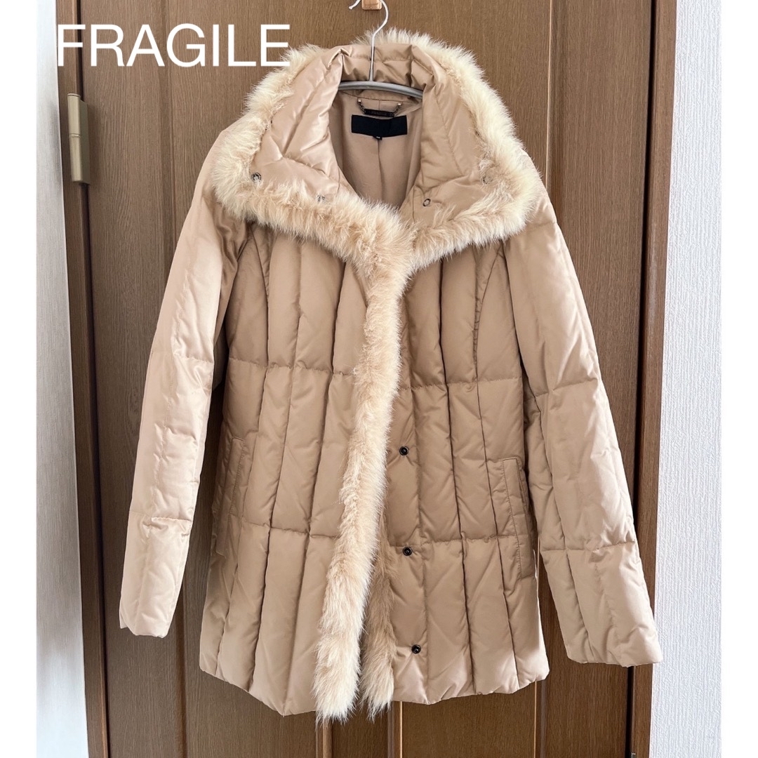 FRAGILE(フラジール)のFRAGILE 高級ブルーフォックスファー ダウンコート レディースのジャケット/アウター(ダウンコート)の商品写真