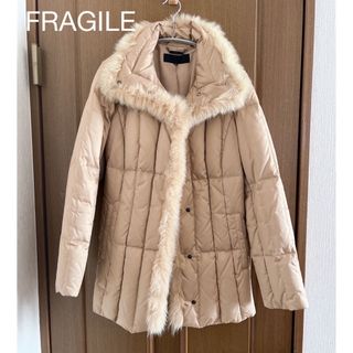 フラジール(FRAGILE)のFRAGILE 高級ブルーフォックスファー ダウンコート(ダウンコート)