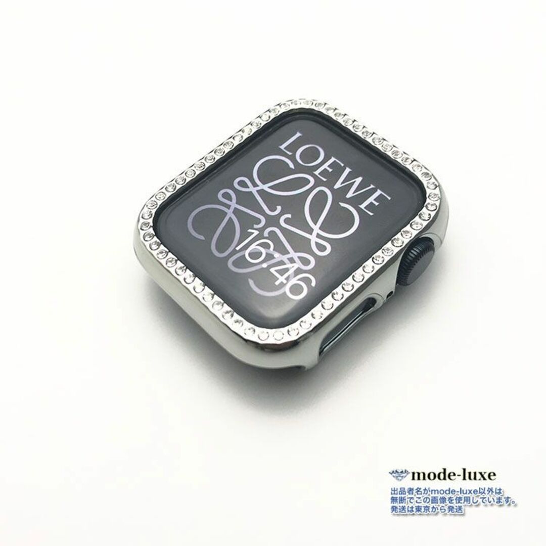 apple watch カバー 40mm アップルウォッチ キラキラケース SL スマホ/家電/カメラのスマホアクセサリー(モバイルケース/カバー)の商品写真