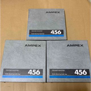 エーペックス(Apex)のAMPEX GRAND MASTER 456 オープンリールテープ3本(その他)