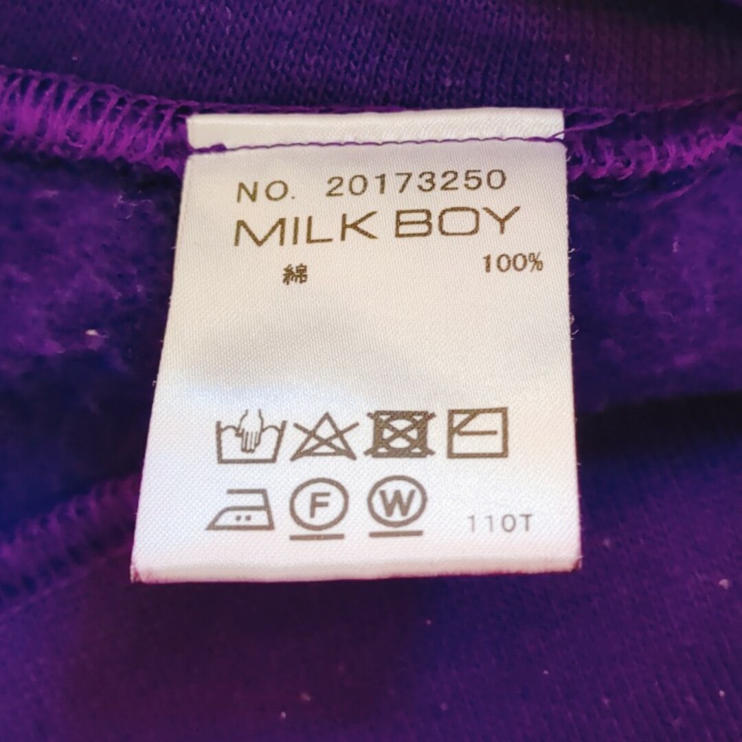 MILKBOY×Luke and Stella　三つ目のミーウ　フーディー　Lサ メンズのトップス(パーカー)の商品写真