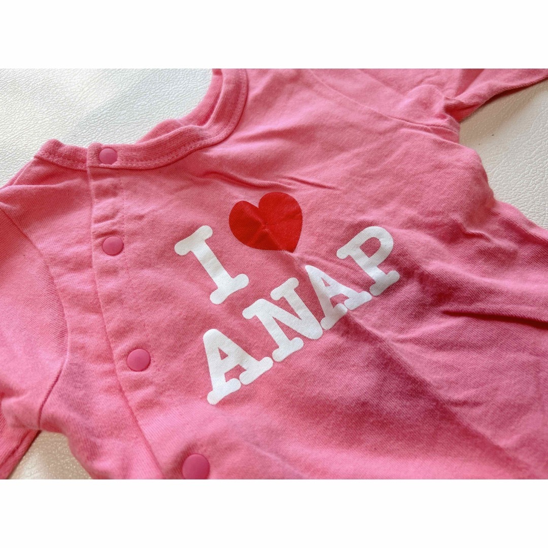 ANAP(アナップ)のANAP ロンパース 60 キッズ/ベビー/マタニティのベビー服(~85cm)(ロンパース)の商品写真