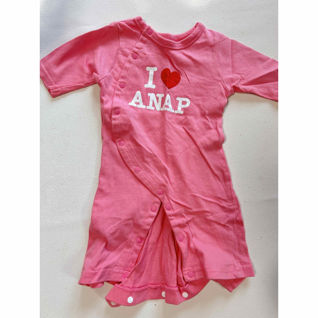 ANAP(アナップ)のANAP ロンパース 60 キッズ/ベビー/マタニティのベビー服(~85cm)(ロンパース)の商品写真
