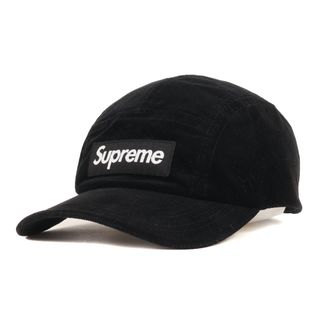 シュプリーム(Supreme)のSupreme シュプリーム キャップ 21AW GORE-TEX Corduroy Camp Cap ゴアテックス コーデュロイ ボックスロゴ キャンプキャップ ブラック 黒 帽子 boxlogo【メンズ】【中古】(キャップ)