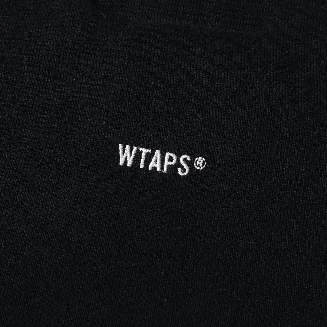 W)taps(ダブルタップス)のWTAPS ダブルタップス スウェット サイズ:XL 22AW プレーン クルーネック スウェットシャツ AII 01 SWEATER SIGN ブラック 黒 トップス トレーナー 【メンズ】【中古】 メンズのトップス(スウェット)の商品写真