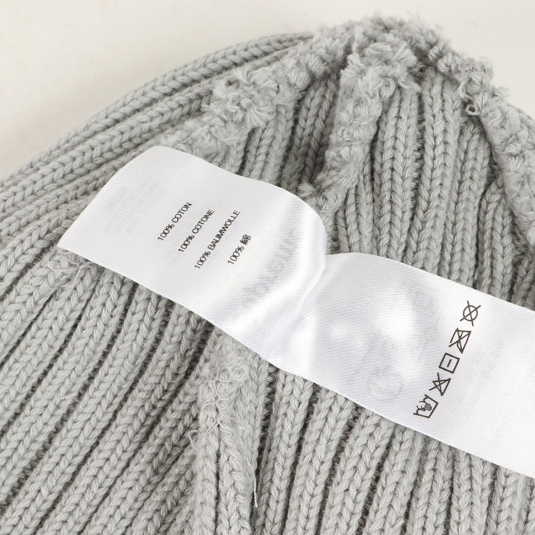 Supreme(シュプリーム)の美品 Supreme シュプリーム ビーニー 22SS Overdyed Beanie オーバーダイ加工 コットンニット ビーニー グレー 帽子 ニットキャップ【メンズ】【中古】 メンズの帽子(ニット帽/ビーニー)の商品写真