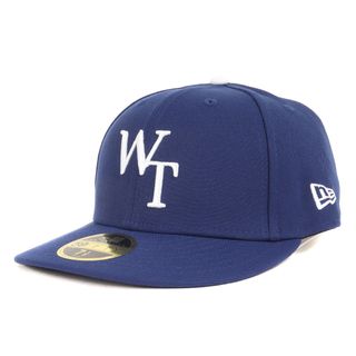 ダブルタップス(W)taps)の新品 WTAPS ダブルタップス キャップ サイズ:7 1/2(59.6cm) 23SS NEW ERA ニューエラ WTロゴ 刺繍 ベースボールキャップ 59FIFTY LOW PROFILE / CAP ブルー 帽子【メンズ】(キャップ)