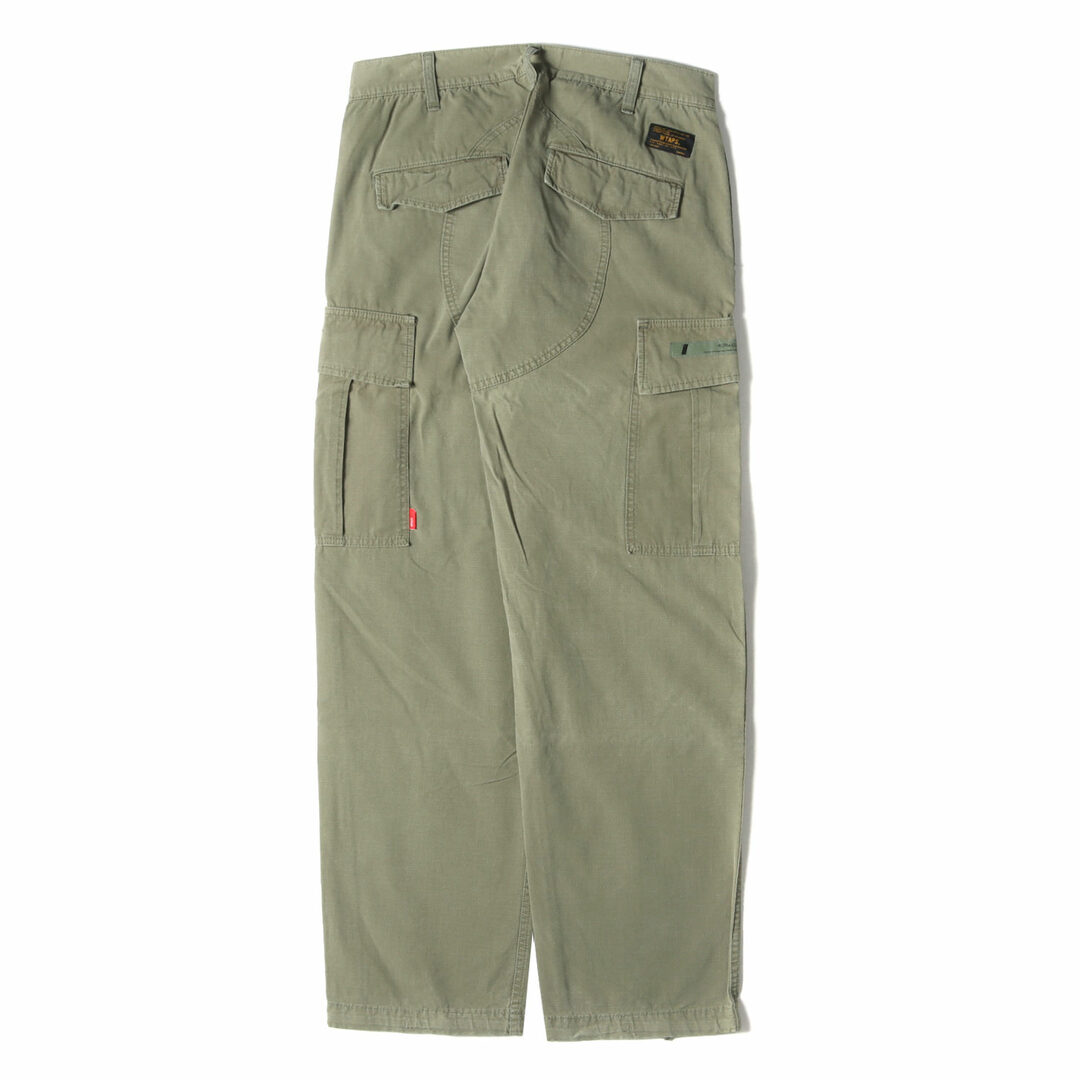 W)taps(ダブルタップス)のWTAPS ダブルタップス パンツ サイズ:S 14SS リップストップ ジャングル カーゴパンツ JUNGLE STOCK TROUSERS オリーブドラブ ジャングルストック トラウザー ボトムス ズボン 【メンズ】【中古】 メンズのパンツ(ワークパンツ/カーゴパンツ)の商品写真