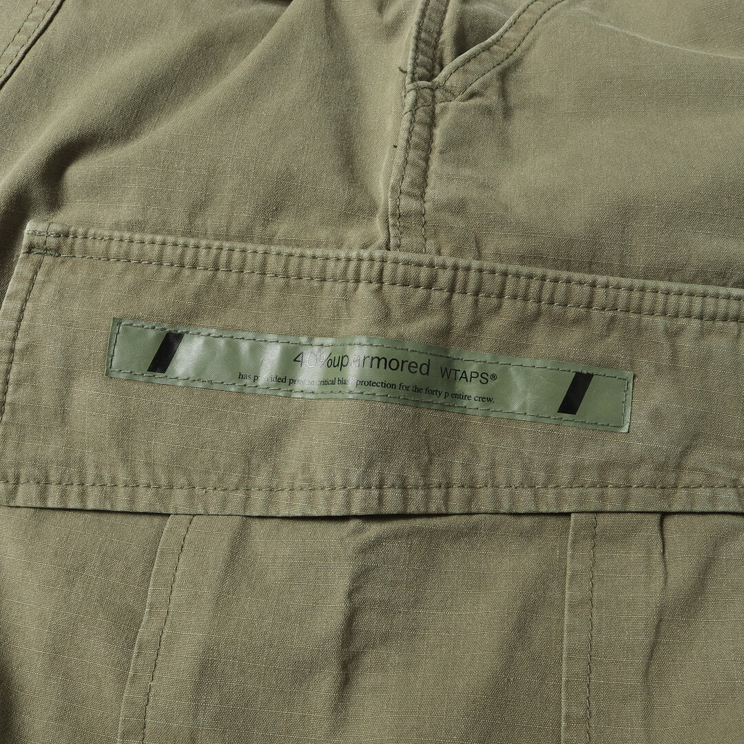 W)taps(ダブルタップス)のWTAPS ダブルタップス パンツ サイズ:S 14SS リップストップ ジャングル カーゴパンツ JUNGLE STOCK TROUSERS オリーブドラブ ジャングルストック トラウザー ボトムス ズボン 【メンズ】【中古】 メンズのパンツ(ワークパンツ/カーゴパンツ)の商品写真