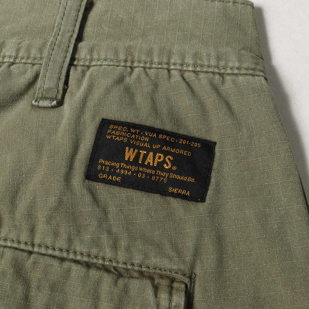 W)taps(ダブルタップス)のWTAPS ダブルタップス パンツ サイズ:S 14SS リップストップ ジャングル カーゴパンツ JUNGLE STOCK TROUSERS オリーブドラブ ジャングルストック トラウザー ボトムス ズボン 【メンズ】【中古】 メンズのパンツ(ワークパンツ/カーゴパンツ)の商品写真