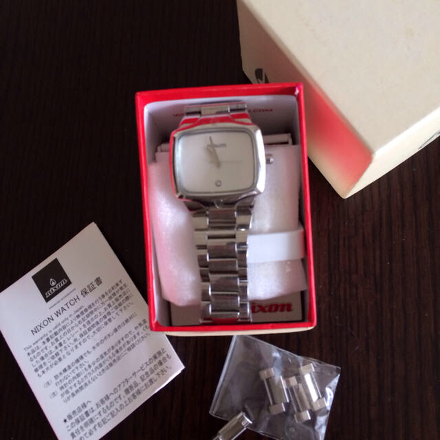NIXON(ニクソン)のnixon✴︎シルバー激安 レディースのファッション小物(腕時計)の商品写真