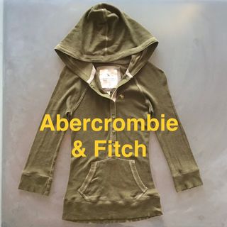 アバクロンビーアンドフィッチ(Abercrombie&Fitch)のアバクロンビー＆フィッチ　ワッフル素材 パーカー L Abercrombie(Tシャツ/カットソー)