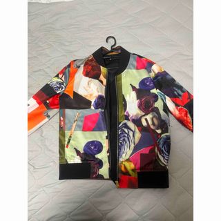 ポールスミス(Paul Smith)のポールスミス18AW  ローズカレッジブルゾンL  花柄(ブルゾン)