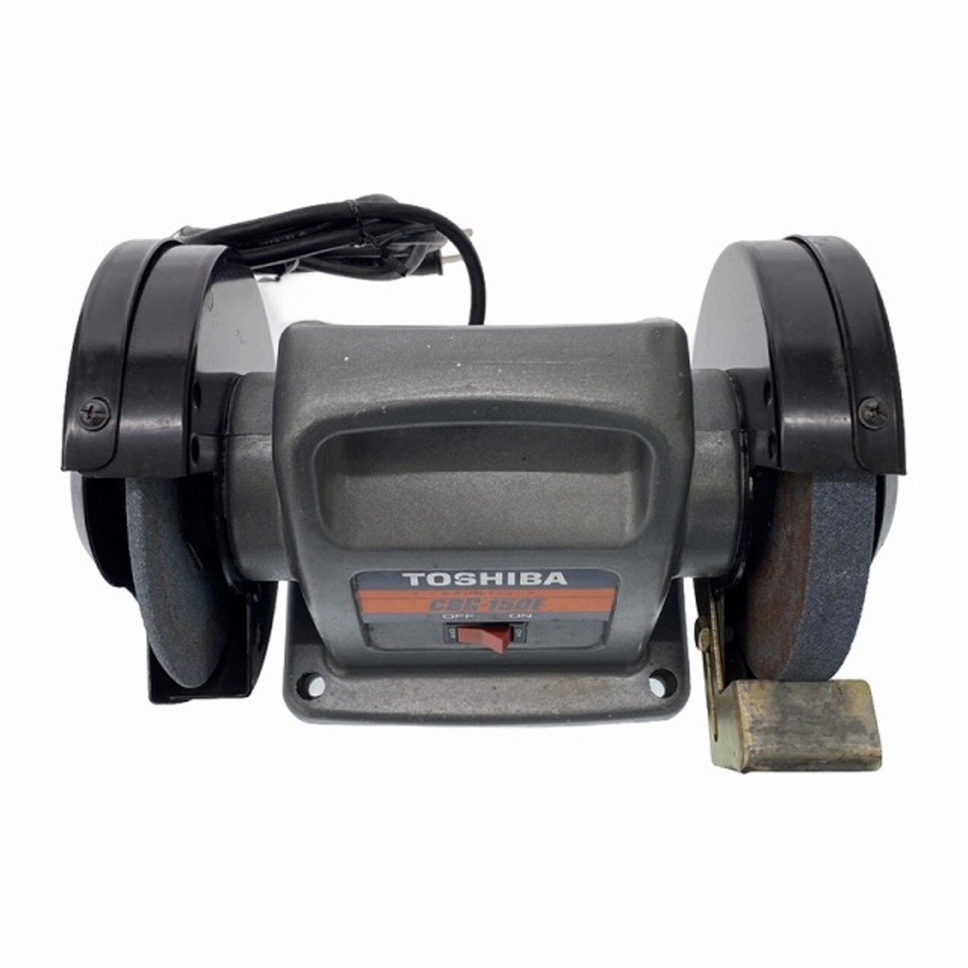 ☆中古品☆TOSHIBA 東芝 150mm 刃物グラインダー CBG-150E 卓上 ☆中古品☆TOSHIBA 東芝 150mm 刃物グラインダー CBG-150E 卓上