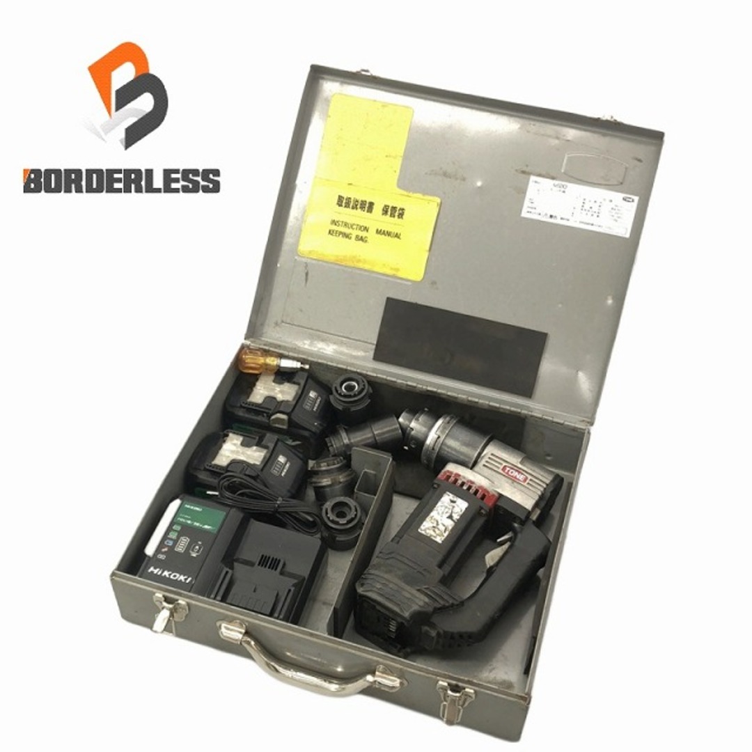 ☆中古品☆TONE トネ 36V コードレスシャーレンチ CSM220 ☆中古品☆TONE トネ 36V コードレスシャーレンチ CSM220