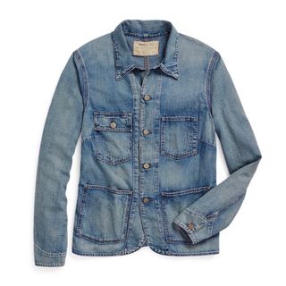 RRL - RRL women's コットンリネン デニム ワーク ジャケット