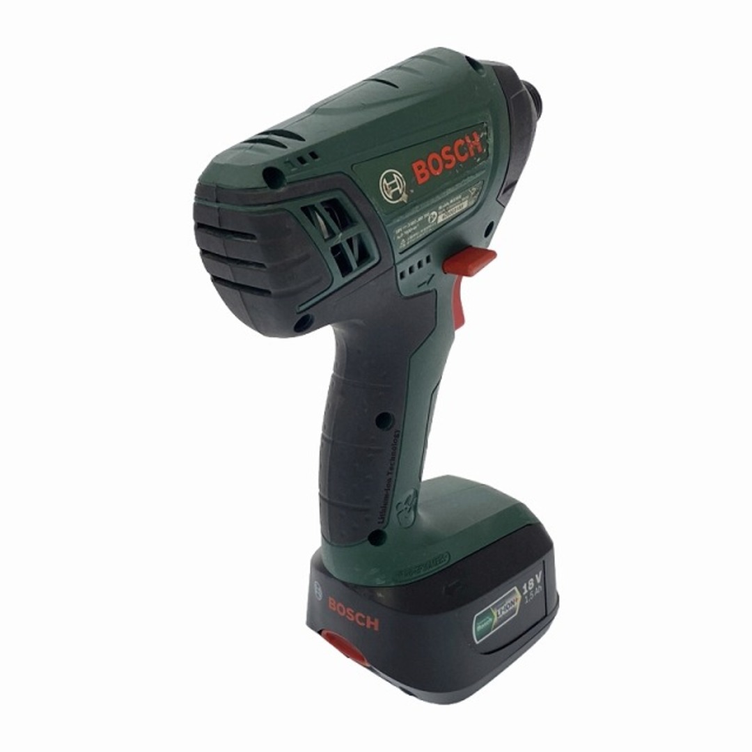 BOSCH(ボッシュ)の☆中古品☆BOSCH ボッシュ 18V バッテリーインパクトドライバー PDR18LI バッテリー2個 充電器 ケース付 85361 自動車/バイクのバイク(工具)の商品写真