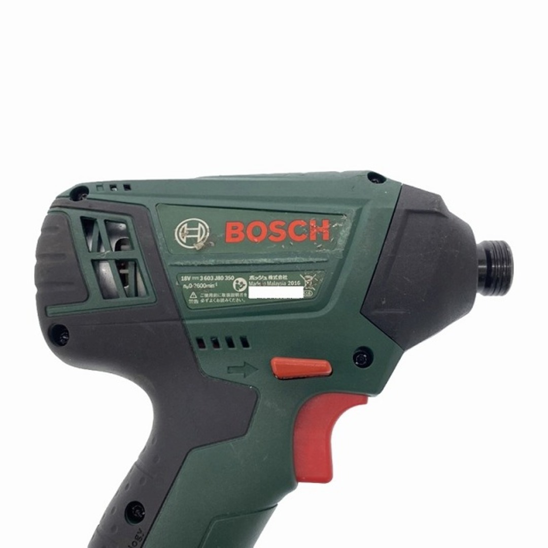 BOSCH(ボッシュ)の☆中古品☆BOSCH ボッシュ 18V バッテリーインパクトドライバー PDR18LI バッテリー2個 充電器 ケース付 85361 自動車/バイクのバイク(工具)の商品写真