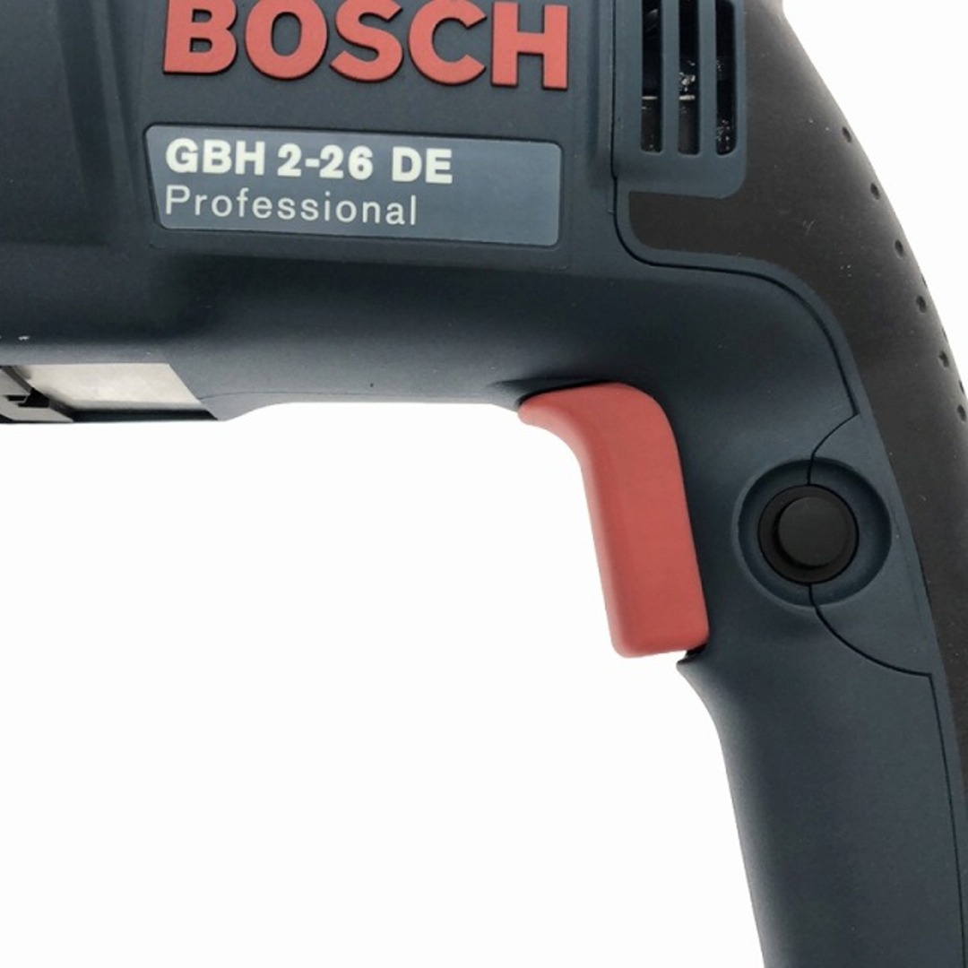 BOSCH(ボッシュ)の☆比較的綺麗☆BOSCH ボッシュ 100V ハンマードリル GBH2-26DE ケース付 SDSプラス コード式 ハンマドリル 穴あけ 穿孔 85459 自動車/バイクのバイク(工具)の商品写真