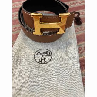 Hermes - 新品 未使用♡エルメス♡ケリー ベルト18♡黒 ピンクゴールド 