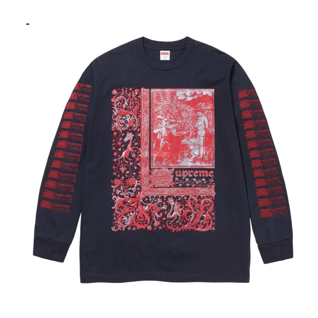 Supreme(シュプリーム)の【Mサイズ】Saint Sebastian L/S Tee メンズのトップス(Tシャツ/カットソー(七分/長袖))の商品写真