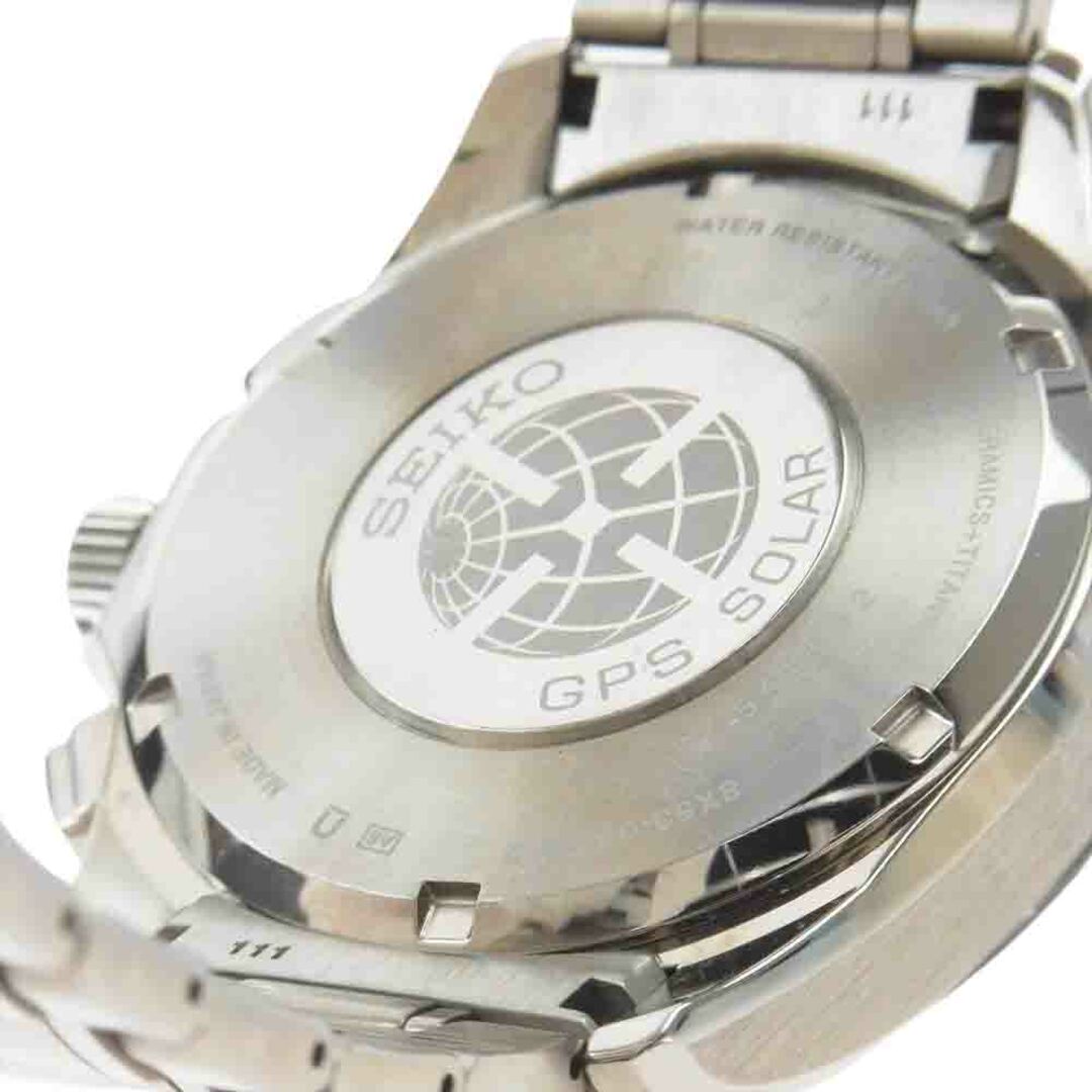 SEIKO(セイコー)のSEIKO セイコー 時計 SBXB047 ASTRON アストロン GPS ソーラー デュアルタイム シルバー系【中古】 メンズの時計(腕時計(アナログ))の商品写真