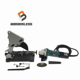 マキタ(Makita)の☆中古品☆makita マキタ 100V 100mm ディスクグラインダー 9533B スタンド付 コード式 ディスクサンダー 研磨機 研削 切削 85691(工具)