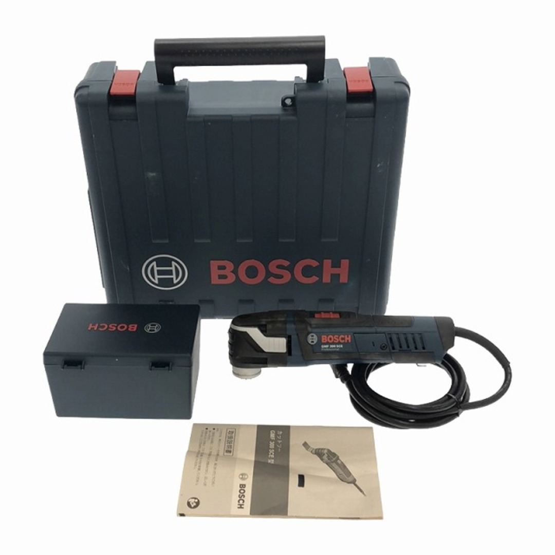 BOSCH(ボッシュ)の☆中古美品☆BOSCH Professional ボッシュ カットソー GMF300SCE マルチツール 切断 剥離 研磨 取扱説明書・ケース付 電動工具 85712 自動車/バイクのバイク(工具)の商品写真