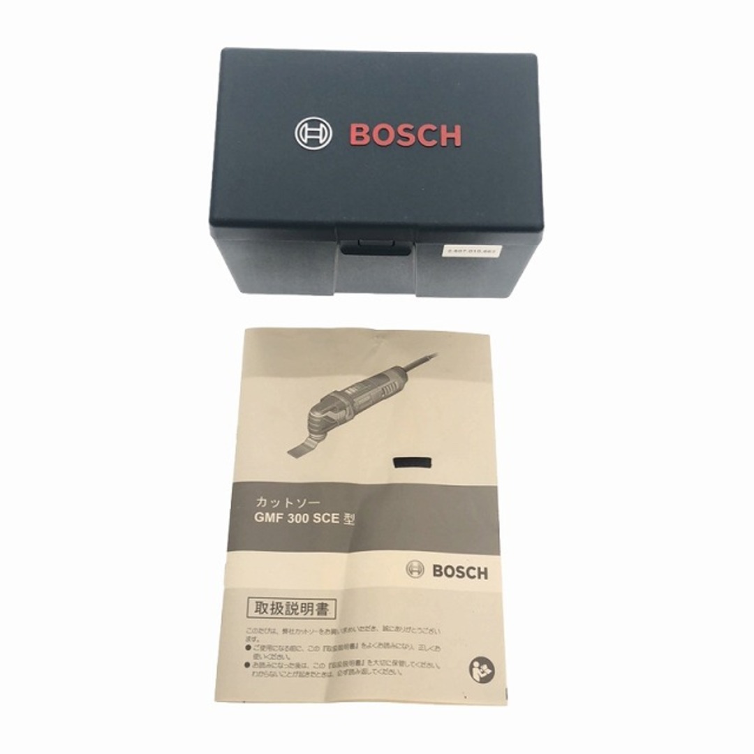 BOSCH(ボッシュ)の☆中古美品☆BOSCH Professional ボッシュ カットソー GMF300SCE マルチツール 切断 剥離 研磨 取扱説明書・ケース付 電動工具 85712 自動車/バイクのバイク(工具)の商品写真