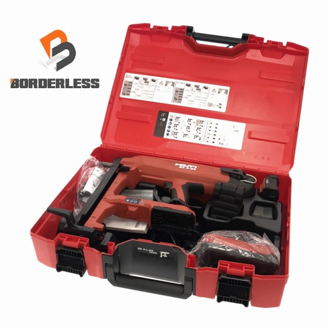 ☆未使用品☆HILTI ヒルティ 21.6V 充電式コンクリートネイラー ☆未使用品☆HILTI ヒルティ 21.6V 充電式コンクリートネイラー
