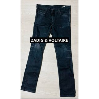 ザディグエヴォルテール(Zadig&Voltaire)のZADIG & VOLTAIRE ブラック デニムパンツ(デニム/ジーンズ)