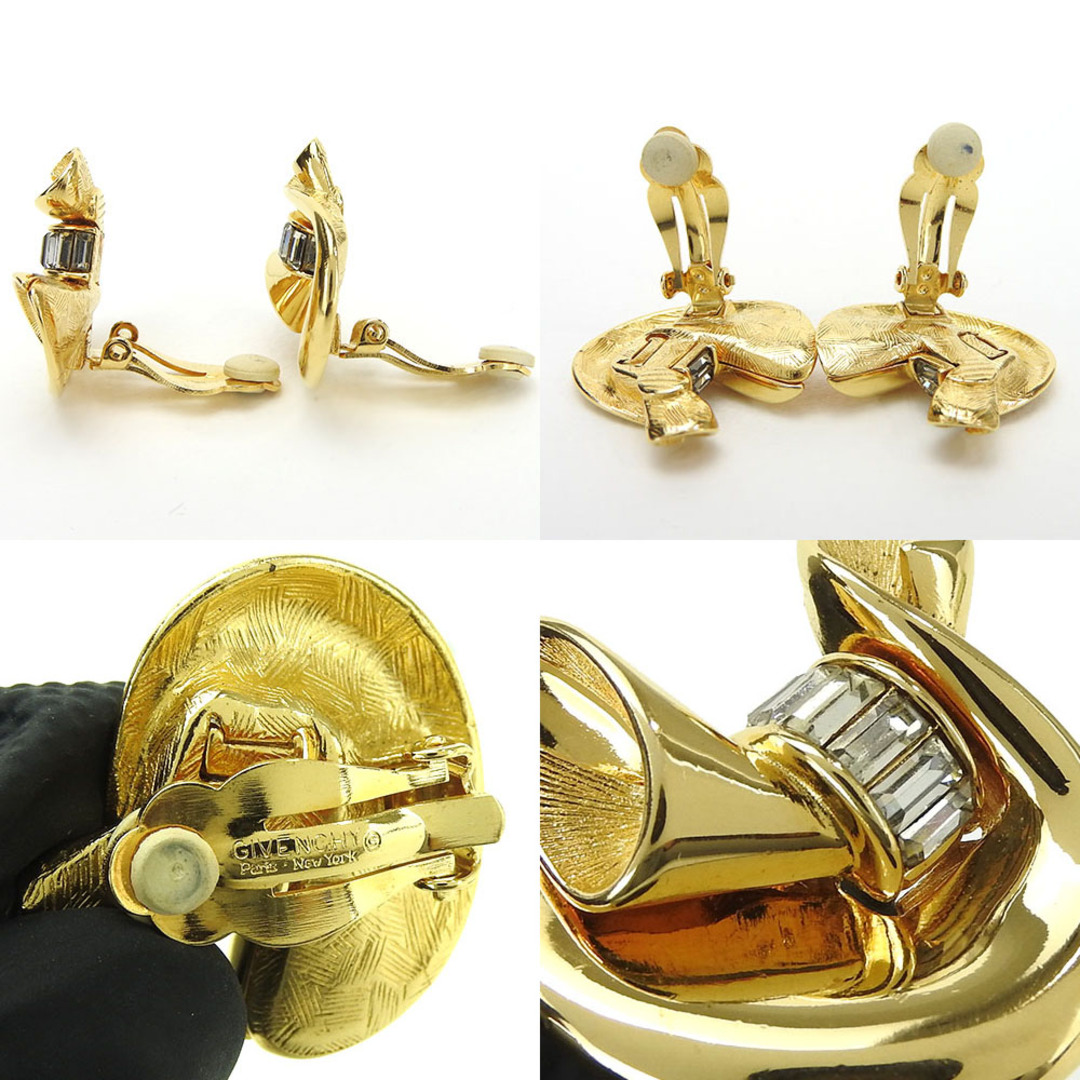 GIVENCHY(ジバンシィ)の【中古】 ジバンシー イヤリング メタル ゴールド メッキ GP レディース 女性 Givenchy レディースのアクセサリー(イヤリング)の商品写真