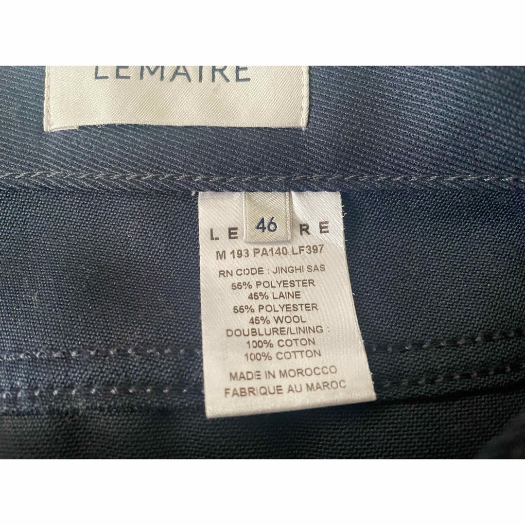 LEMAIRE(ルメール)のLEMAIRE 19AW BOOTCUT PANTS BLUEBERRY メンズのパンツ(スラックス)の商品写真