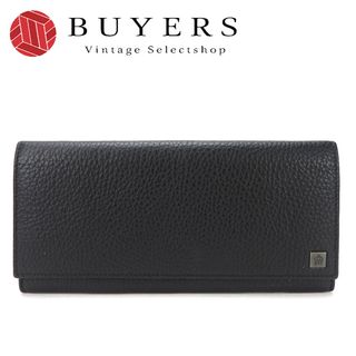 ダンヒル(Dunhill)の【中古】 ダンヒル 長財布 L2L710A レザー ブラック 二つ折り メンズ 男性 Dunhill(長財布)