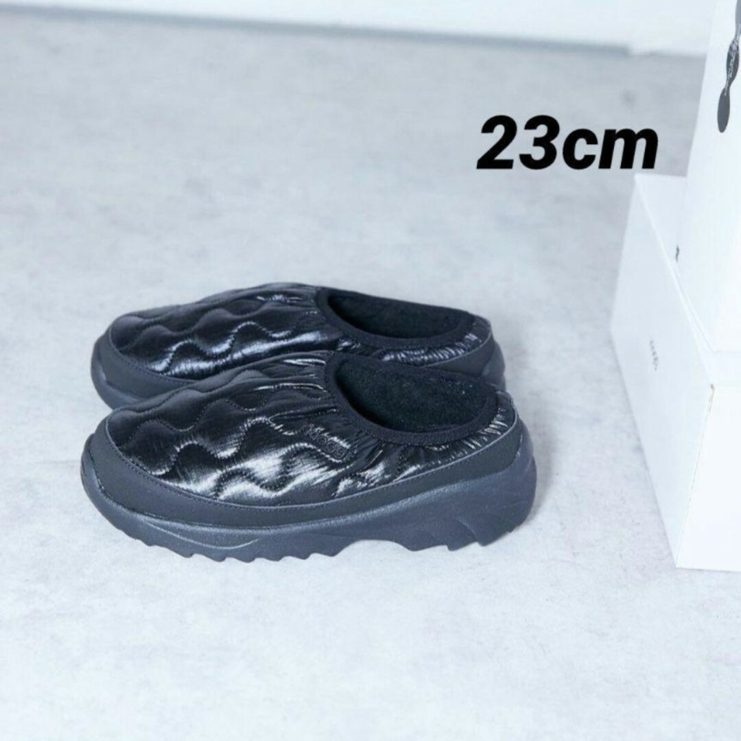 JOURNAL STANDARD(ジャーナルスタンダード)のklogg PUFFY MOC クロッグ 23cm ブラック 黒 レディースの靴/シューズ(スリッポン/モカシン)の商品写真