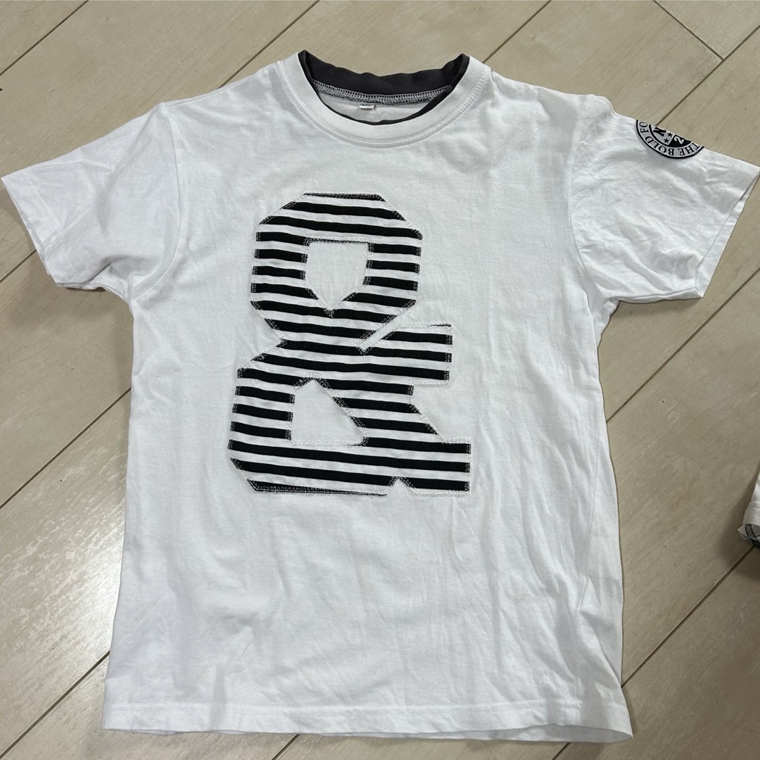 COMME CA ISM(コムサイズム)の白Tシャツ140 キッズ/ベビー/マタニティのキッズ服男の子用(90cm~)(Tシャツ/カットソー)の商品写真