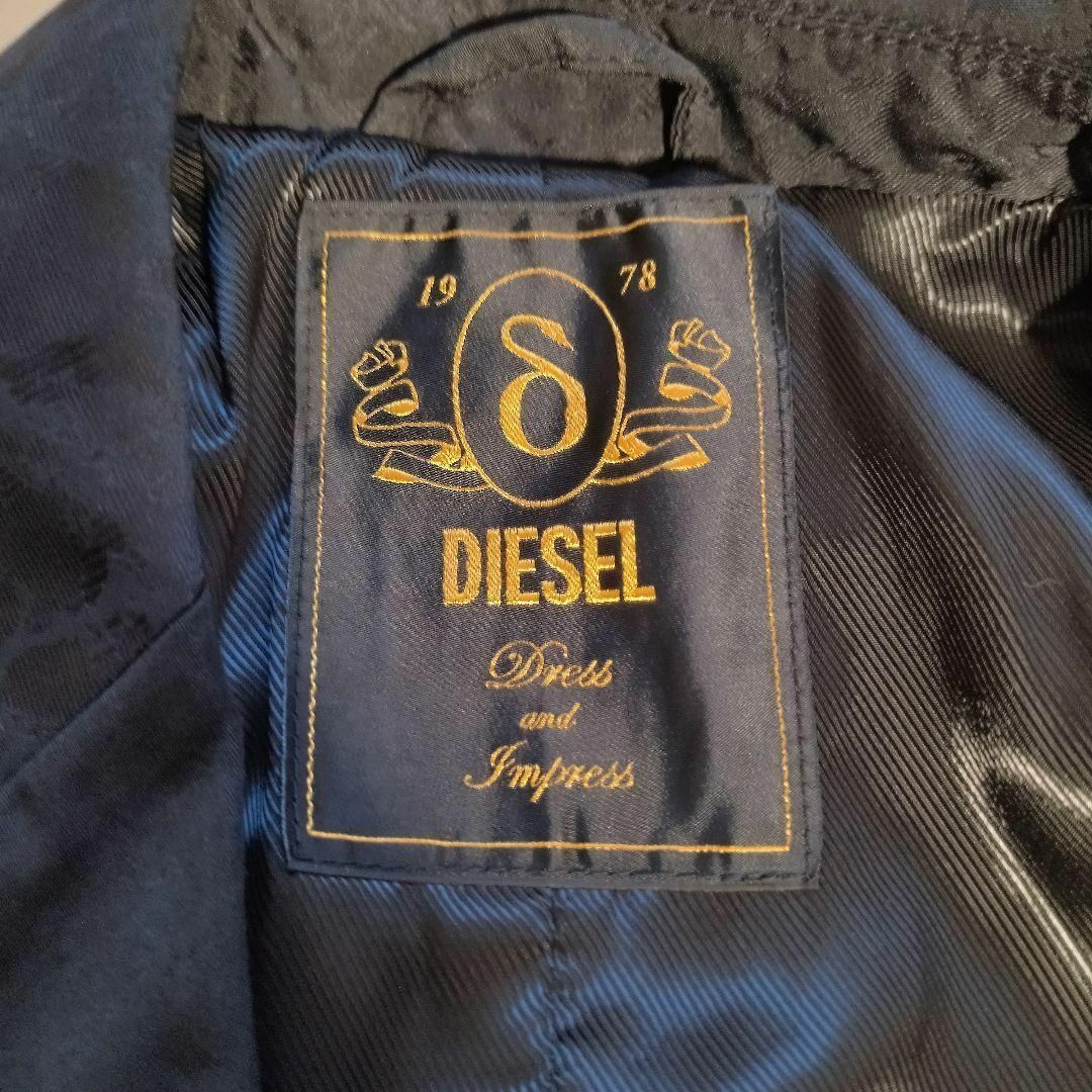 DIESEL(ディーゼル)の✨希少デザイン✨ディーゼル テーラードジャケット 総柄 1B S 送料無料 メンズのジャケット/アウター(テーラードジャケット)の商品写真