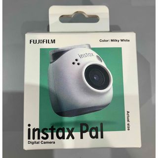 フジフイルム(富士フイルム)の富士フイルム instax Pal Milky White(ミルキーホワイト)((フィルムカメラ)