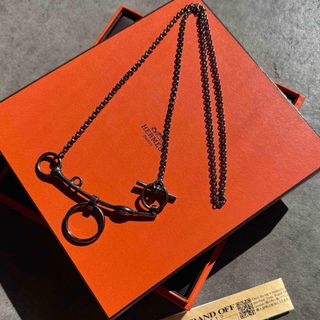 エルメス(Hermes)のHERMES エルメス ネックレス モールドゥブリッド ネックレスシルバー925(ネックレス)