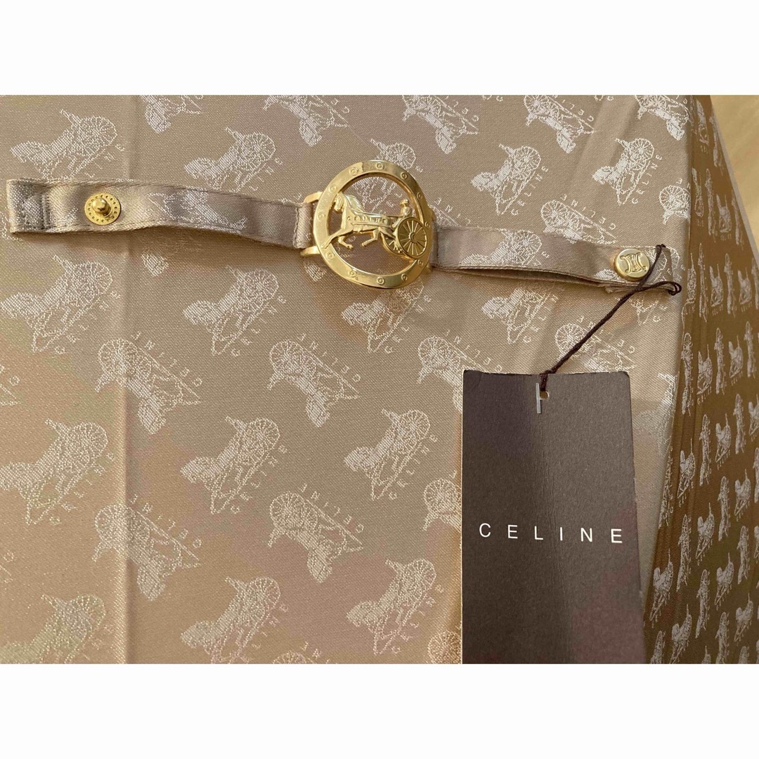 celine(セリーヌ)のCELINE/長傘/茶系(ベージュ、ブラウン) レディースのファッション小物(傘)の商品写真