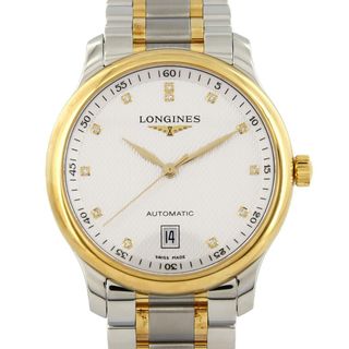 ロンジン(LONGINES)の【新品】ロンジン マスターコレクション コンビ･12P L2.628.5.77.7 SSxGP 自動巻(腕時計(アナログ))