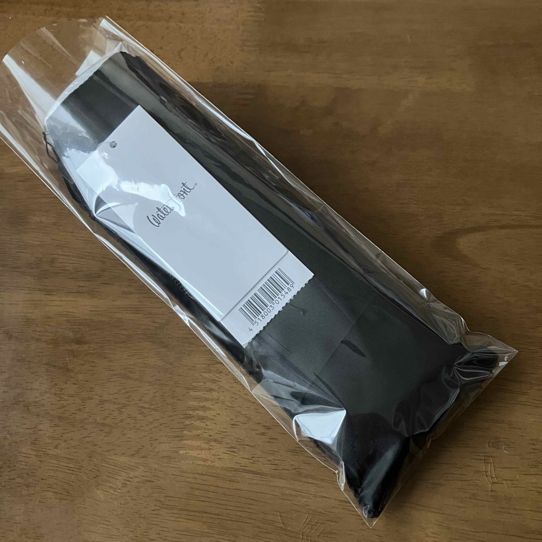 ウォーターフロント ポケフラット 折りたたみ傘 薄型 軽量 黒 安全カバー付 メンズのファッション小物(傘)の商品写真