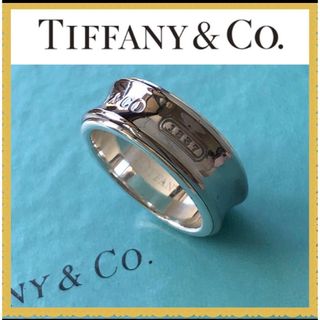 ティファニー(Tiffany & Co.)の美品　ティファニーナローリング　チタン　16.5号(リング(指輪))