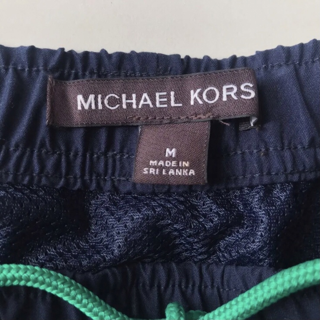 Michael Kors(マイケルコース)の【新品】USA マイケルコース メンズ 水着 M ネイビー 下着 メンズの水着/浴衣(水着)の商品写真