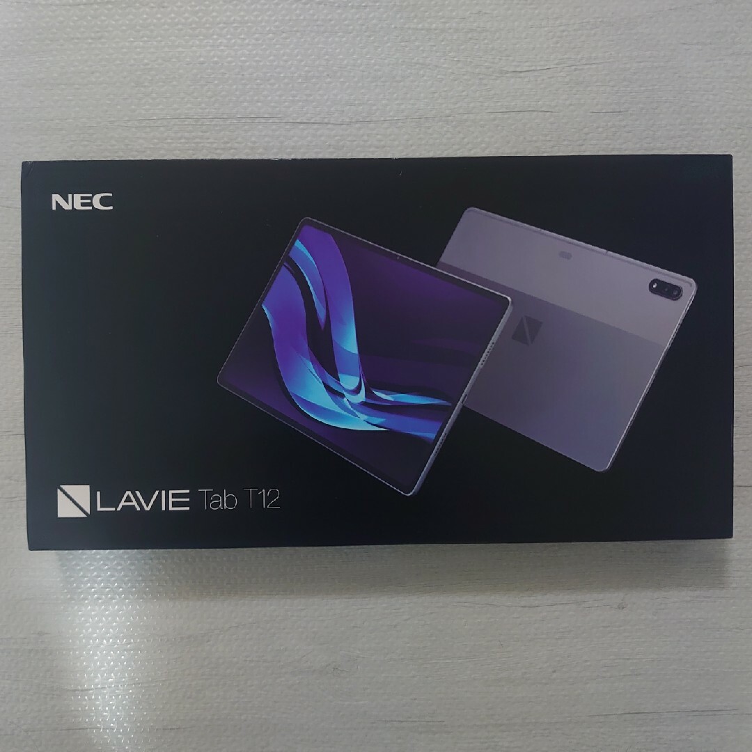 NEC(エヌイーシー)のNEC タブレット LAVIE  TAB T12シリーズ ストームグレー スマホ/家電/カメラのPC/タブレット(タブレット)の商品写真