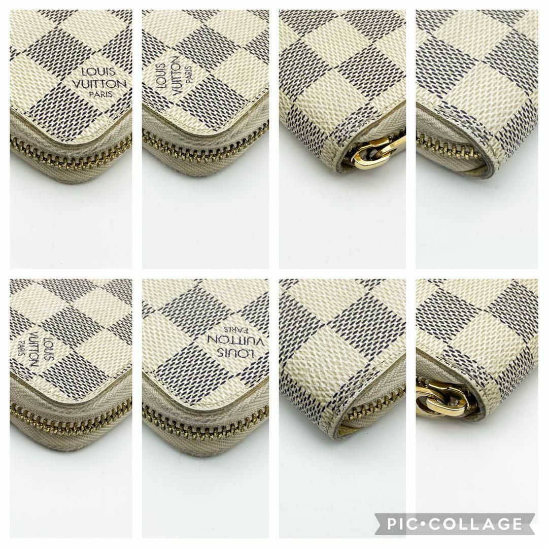 LOUIS VUITTON(ルイヴィトン)のルイヴィトン　ダミエアズール　財布　ジッピーウォレット　長財布 レディースのファッション小物(財布)の商品写真